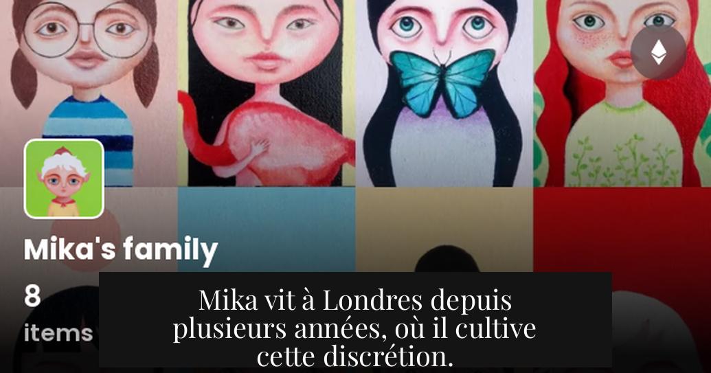 Mika vit à Londres depuis plusieurs années, où il cultive cette discrétion.