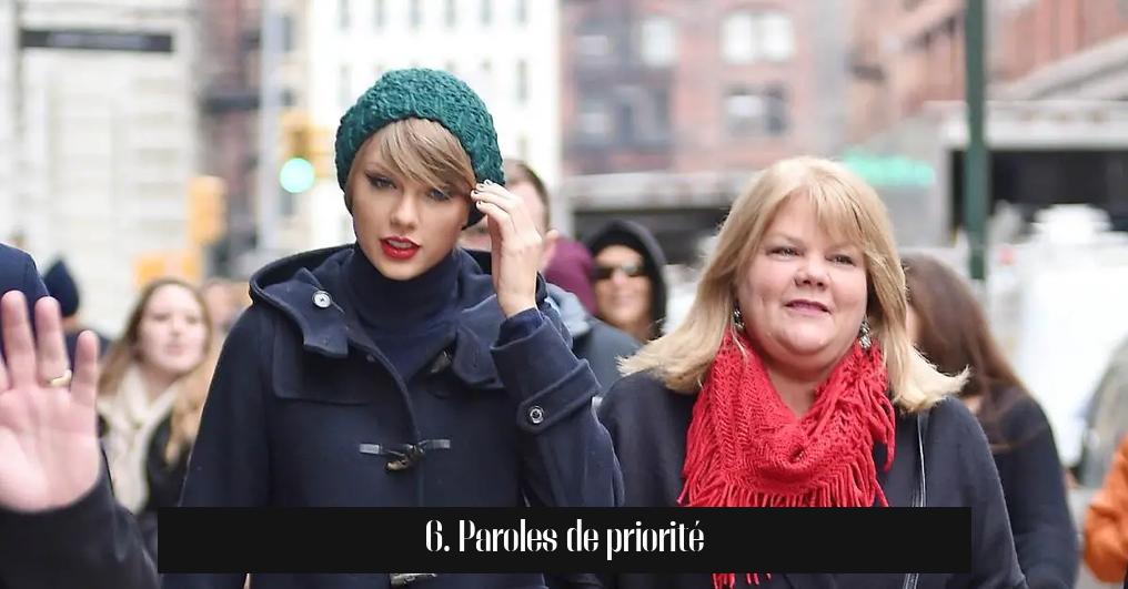 6. Paroles de priorité