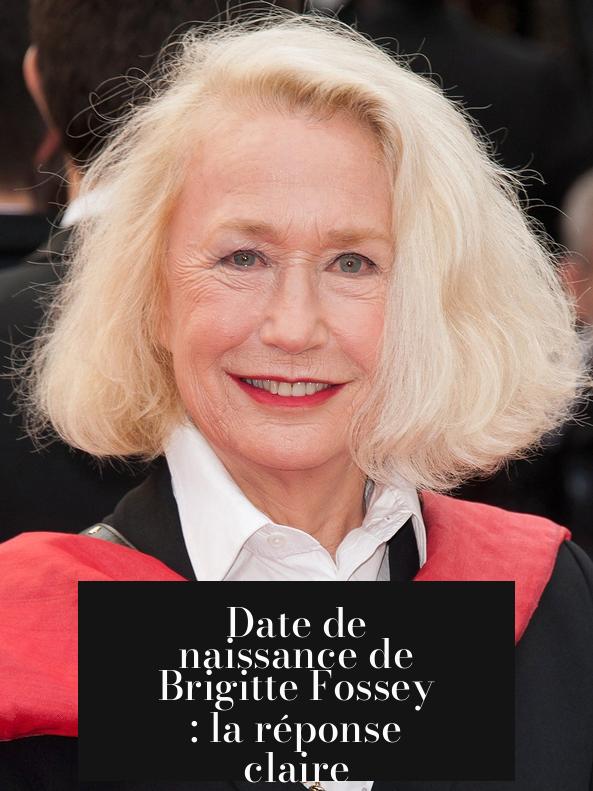 Date de naissance de Brigitte Fossey : la réponse claire