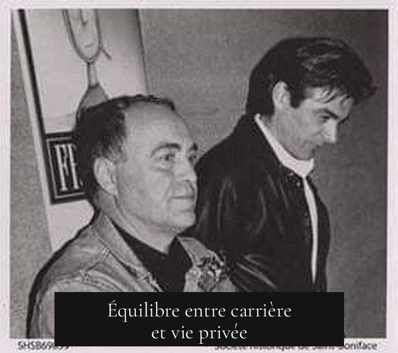 Équilibre entre carrière et vie privée