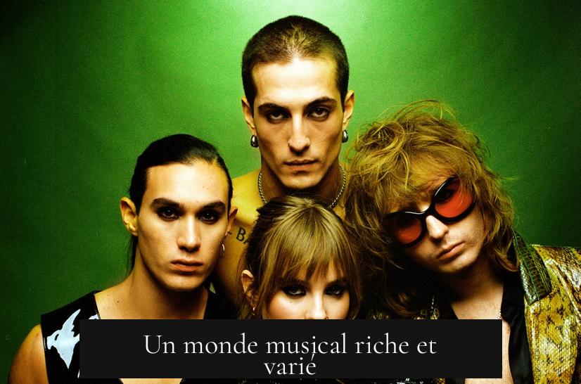 Un monde musical riche et varié