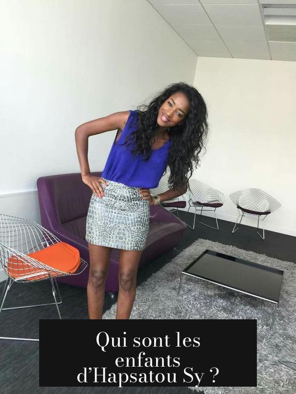 Qui sont les enfants d’Hapsatou Sy ?
