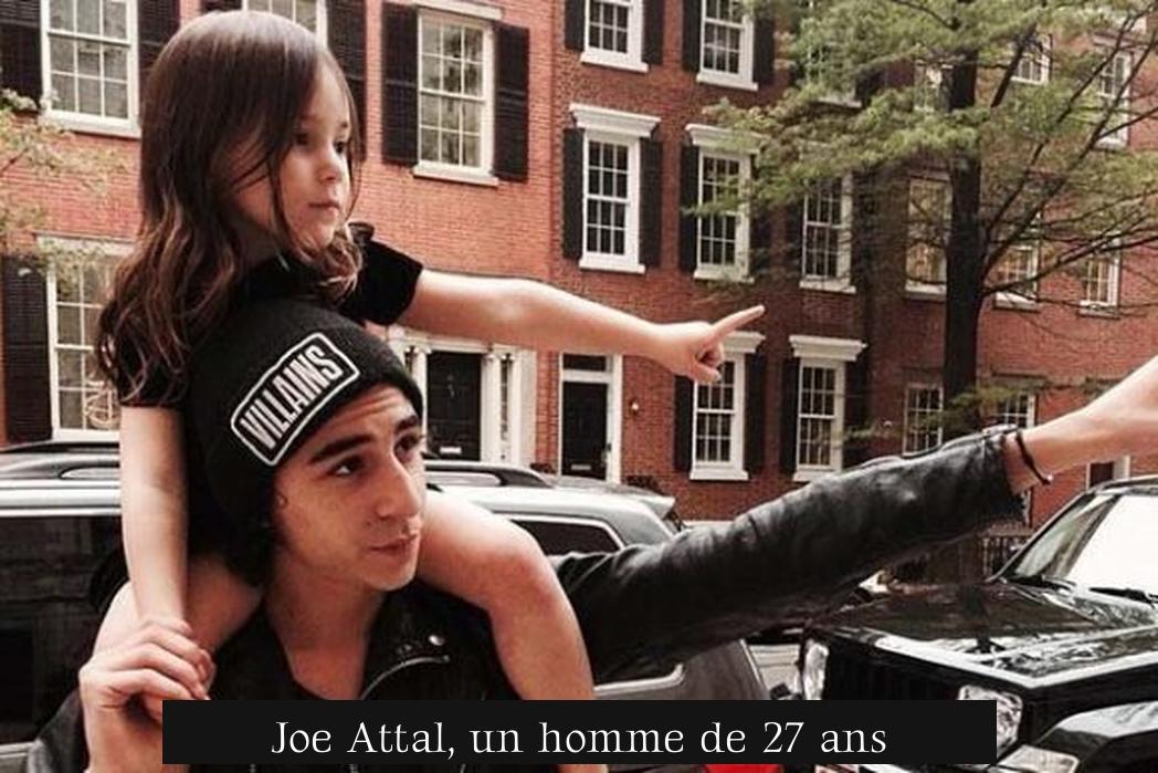 Joe Attal, un homme de 27 ans