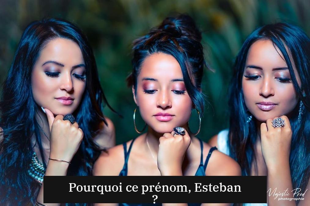Pourquoi ce prénom, Esteban ?