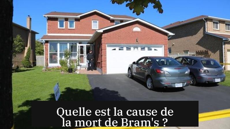 Quelle est la cause de la mort de Bram's ?