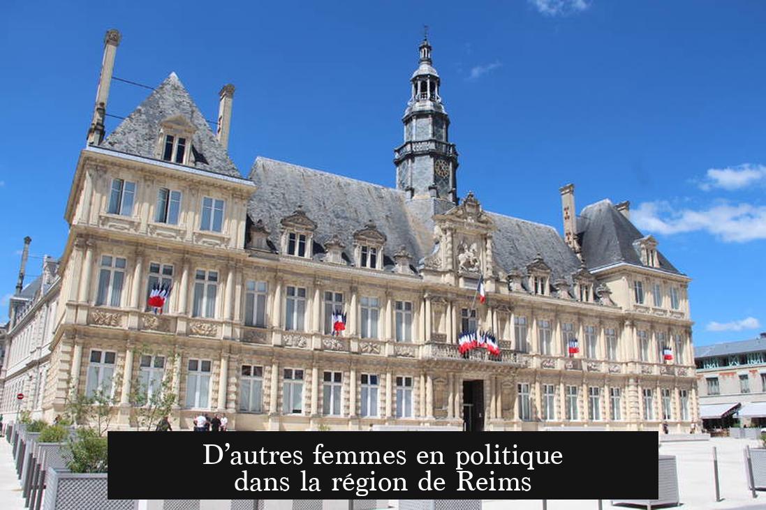 D’autres femmes en politique dans la région de Reims