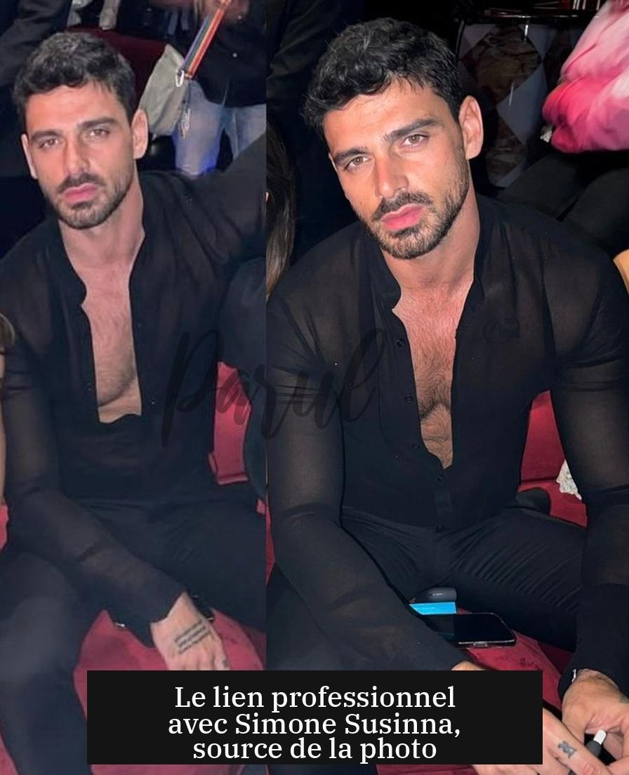 Le lien professionnel avec Simone Susinna, source de la photo