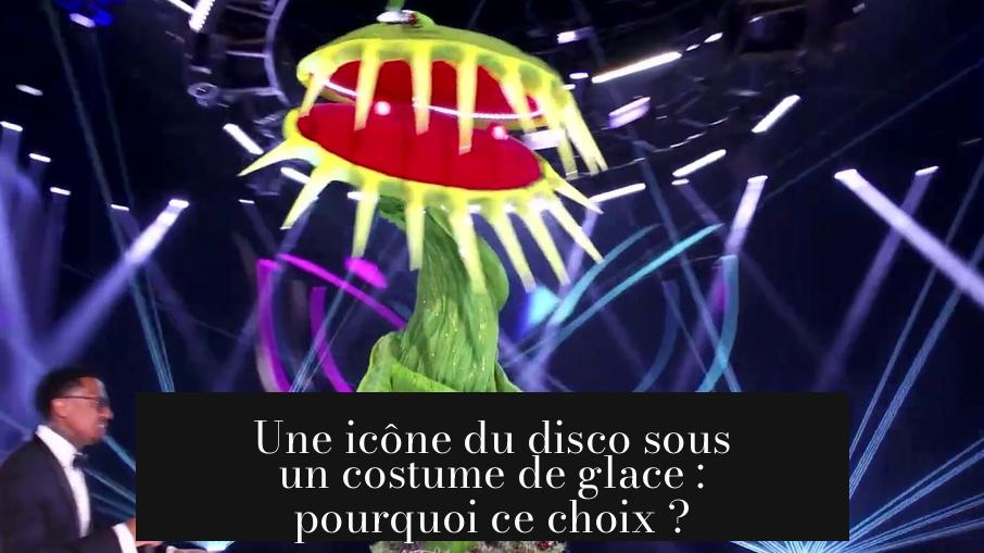 Une icône du disco sous un costume de glace : pourquoi ce choix ?