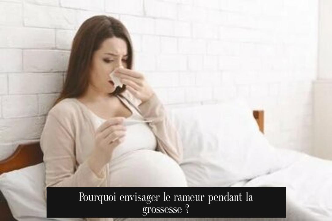 Pourquoi envisager le rameur pendant la grossesse ?