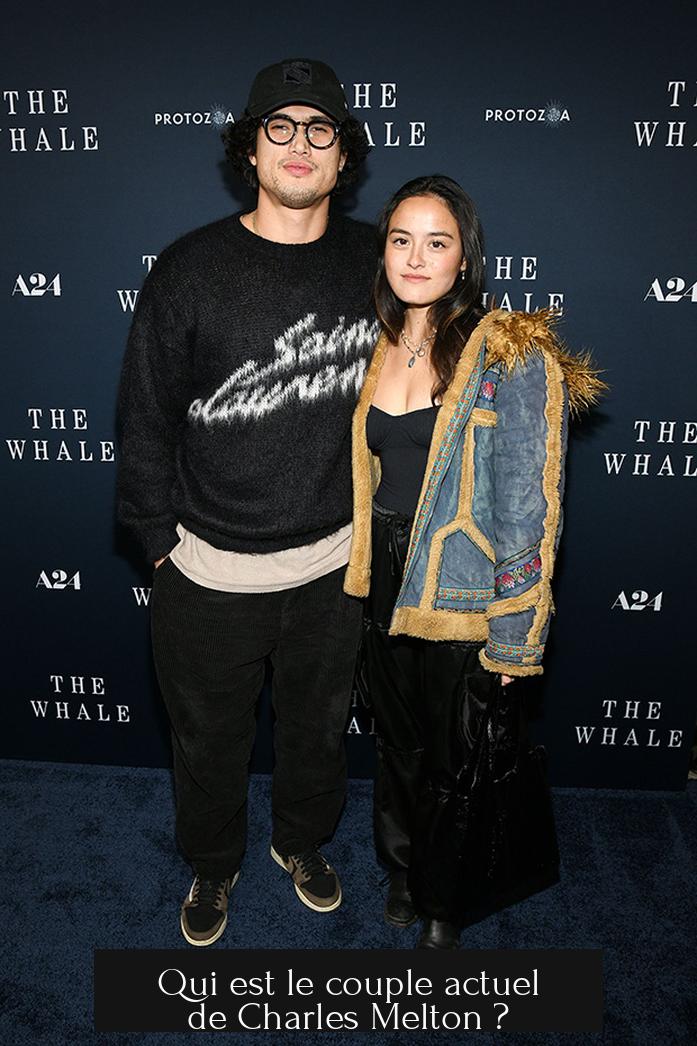 Qui est le couple actuel de Charles Melton ?