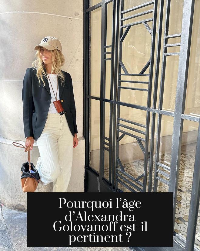 Pourquoi l’âge d’Alexandra Golovanoff est-il pertinent ?