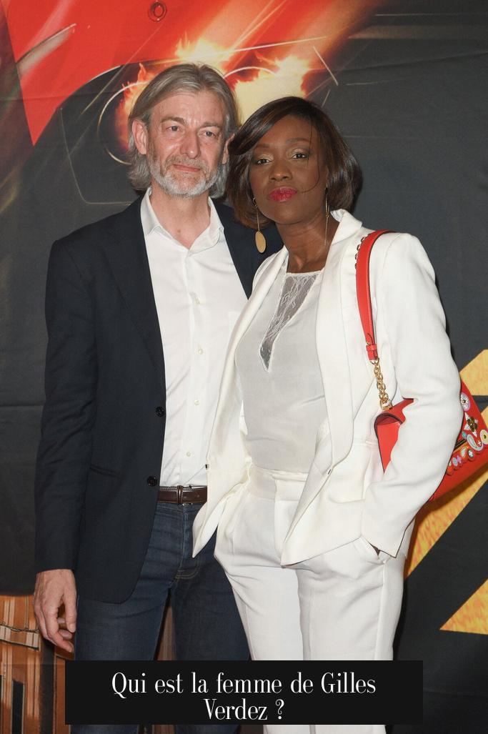 Qui est la femme de Gilles Verdez ?