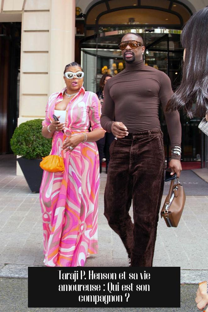Taraji P. Henson et sa vie amoureuse : Qui est son compagnon ?