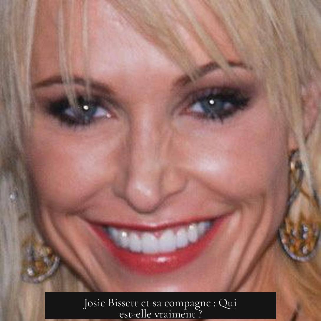 Josie Bissett et sa compagne : Qui est-elle vraiment ?