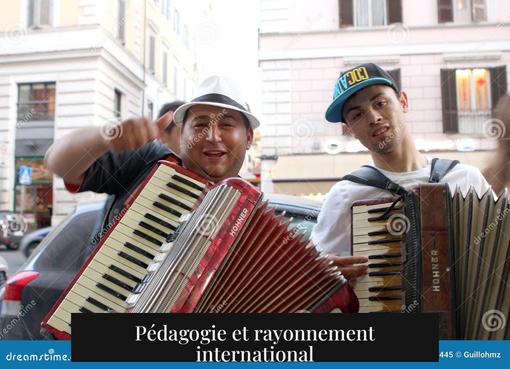 Pédagogie et rayonnement international