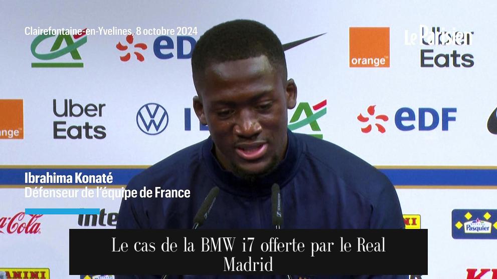 Le cas de la BMW i7 offerte par le Real Madrid