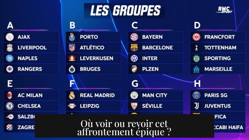 Où voir ou revoir cet affrontement épique ?