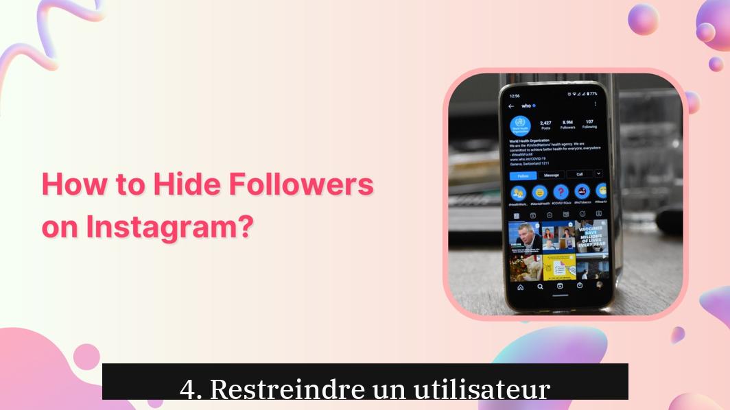 4. Restreindre un utilisateur