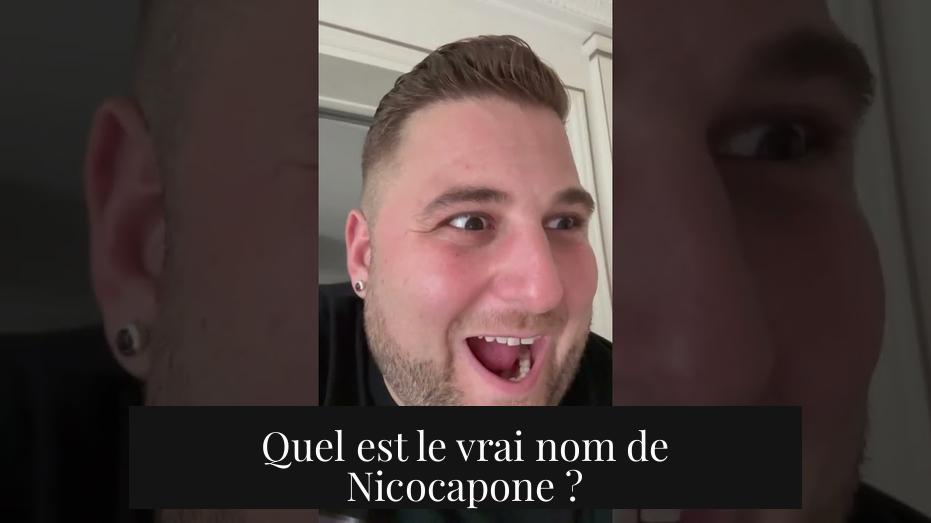 Quel est le vrai nom de Nicocapone ?