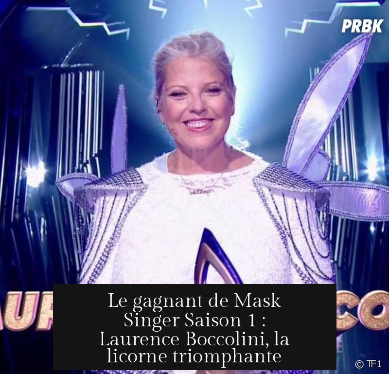 Le gagnant de Mask Singer Saison 1 : Laurence Boccolini, la licorne triomphante