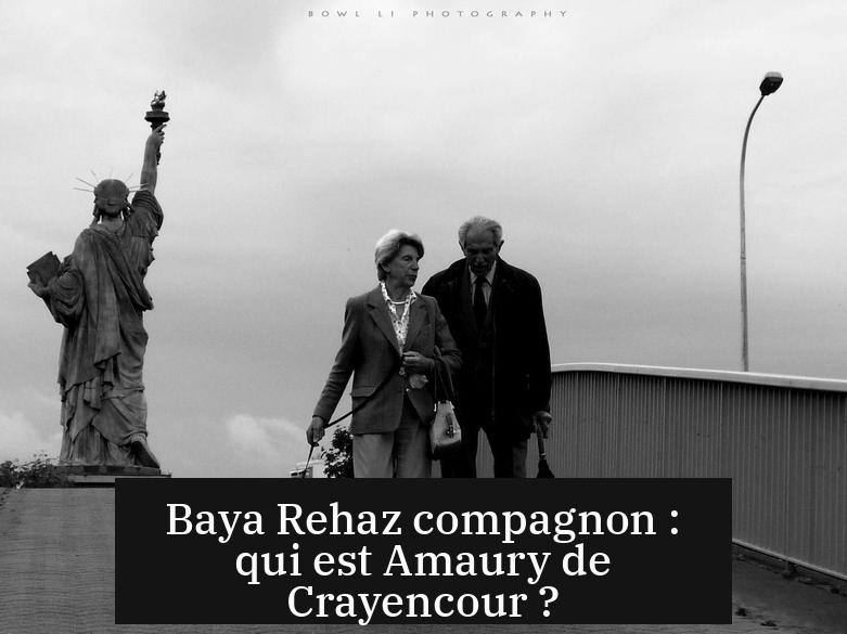 Baya Rehaz compagnon : qui est Amaury de Crayencour ?