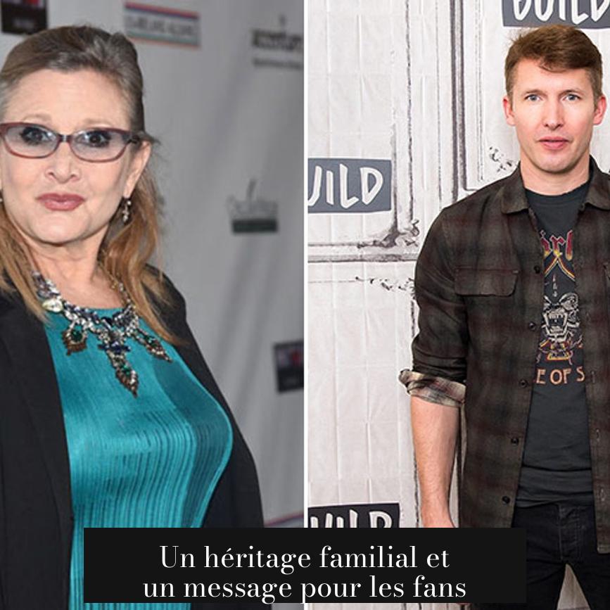 Un héritage familial et un message pour les fans
