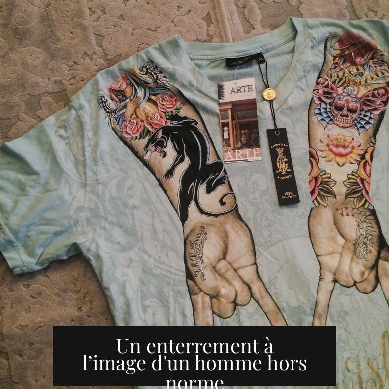 Un enterrement à l’image d'un homme hors norme