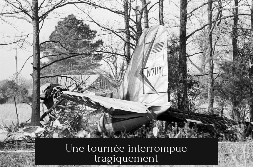 Une tournée interrompue tragiquement