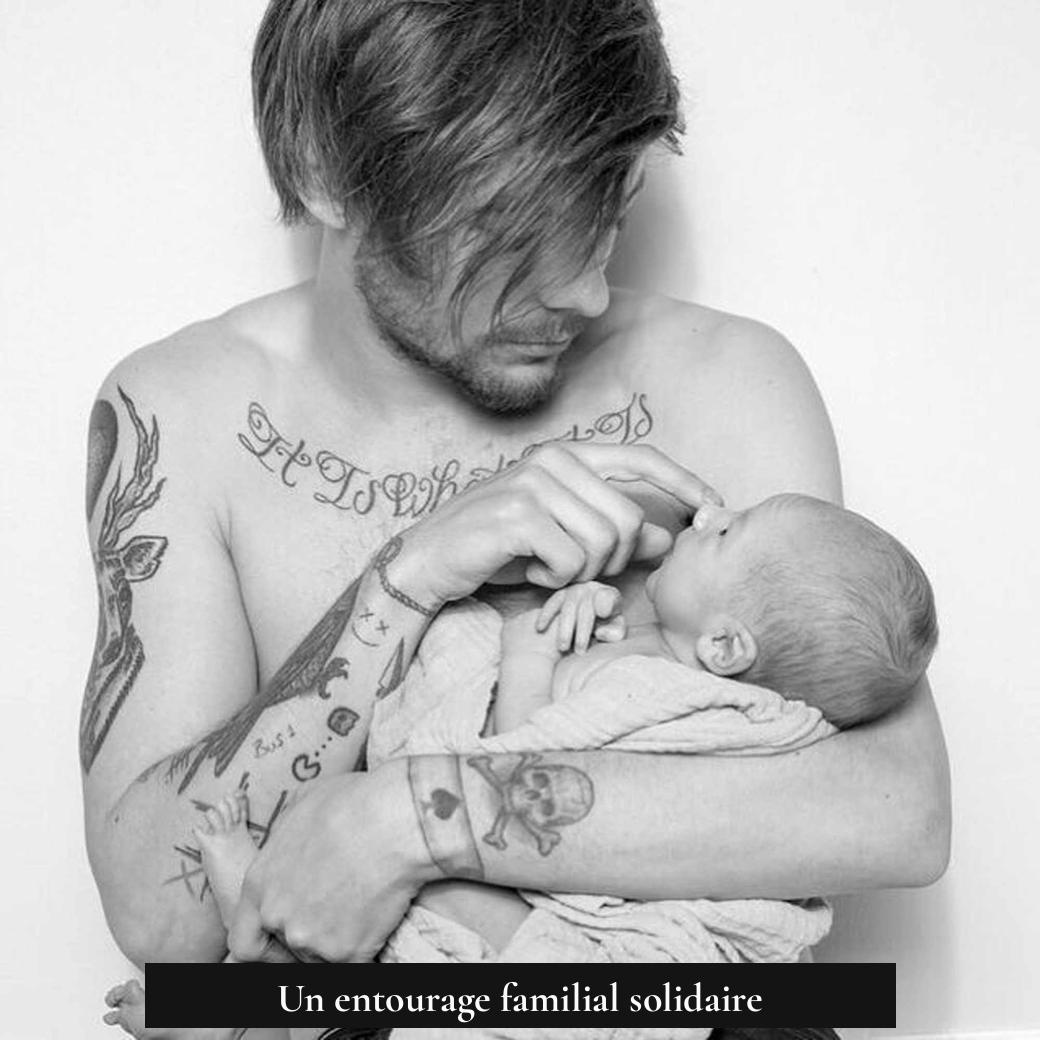Un entourage familial solidaire