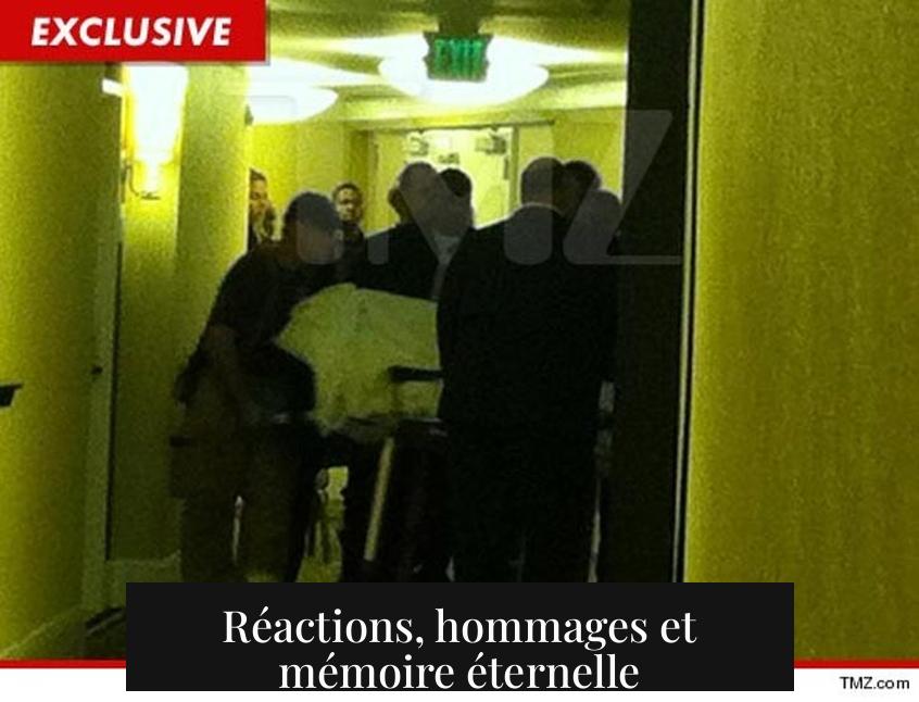 Réactions, hommages et mémoire éternelle