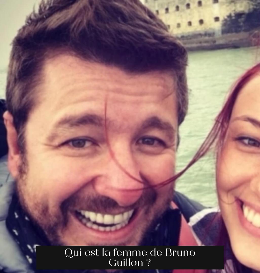 Qui est la femme de Bruno Guillon ?