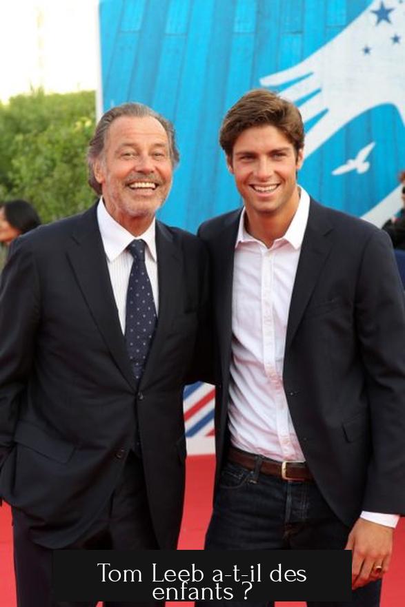 Tom Leeb a-t-il des enfants ?