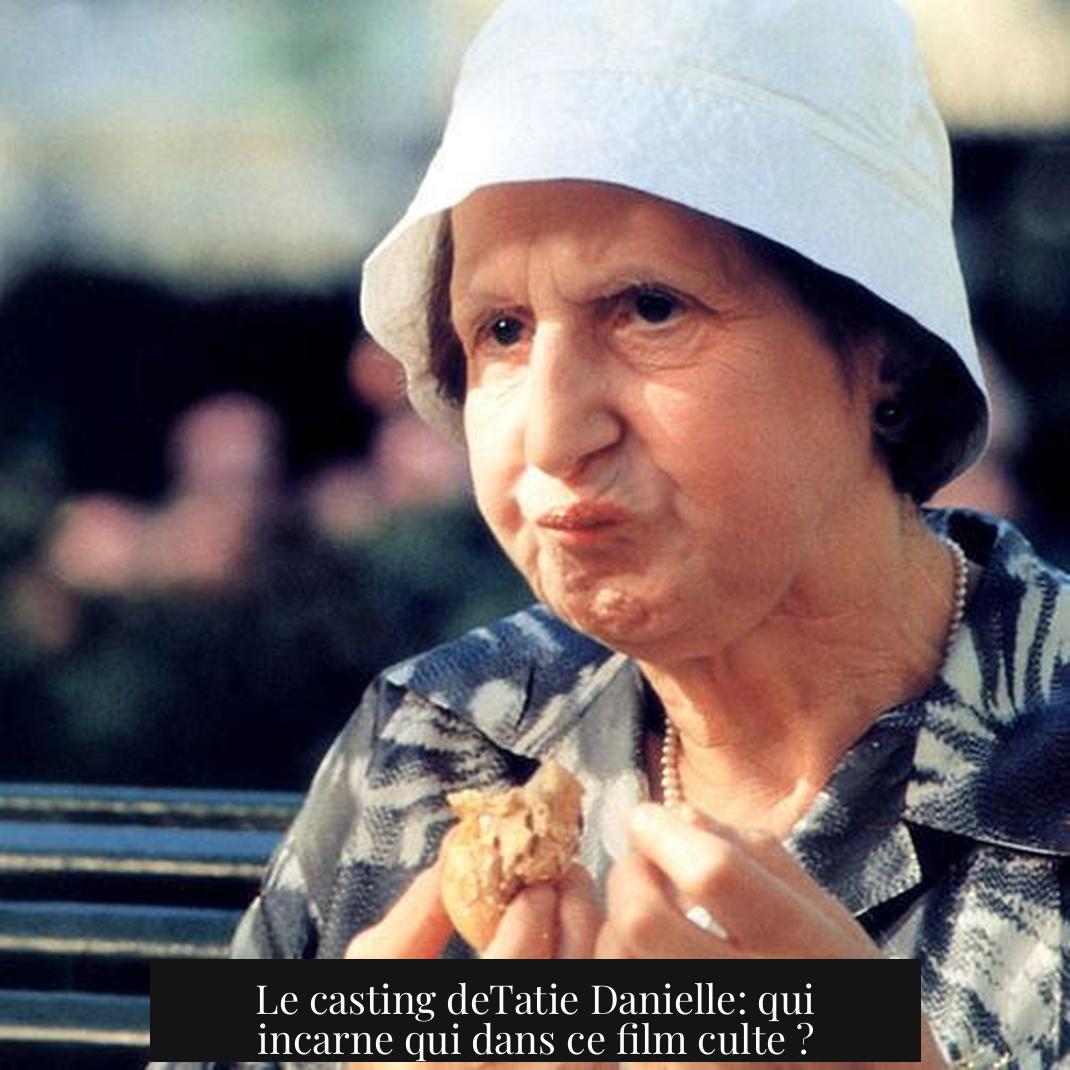 Le casting deTatie Danielle: qui incarne qui dans ce film culte ?