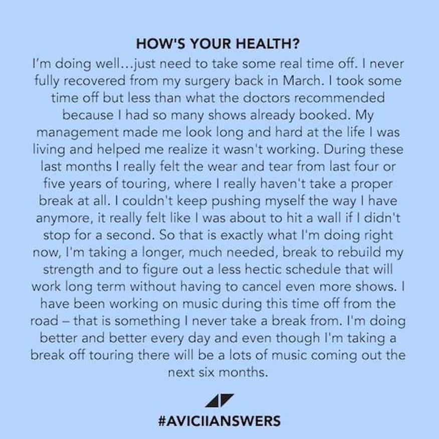 Avicii est décédé par suicide, conséquence d'un long combat contre des problèmes de santé mentale et physique liés à sa carrière et à son mode de vie.Voici un éclairage clair sur ce que la famille et les proches ont révélé.