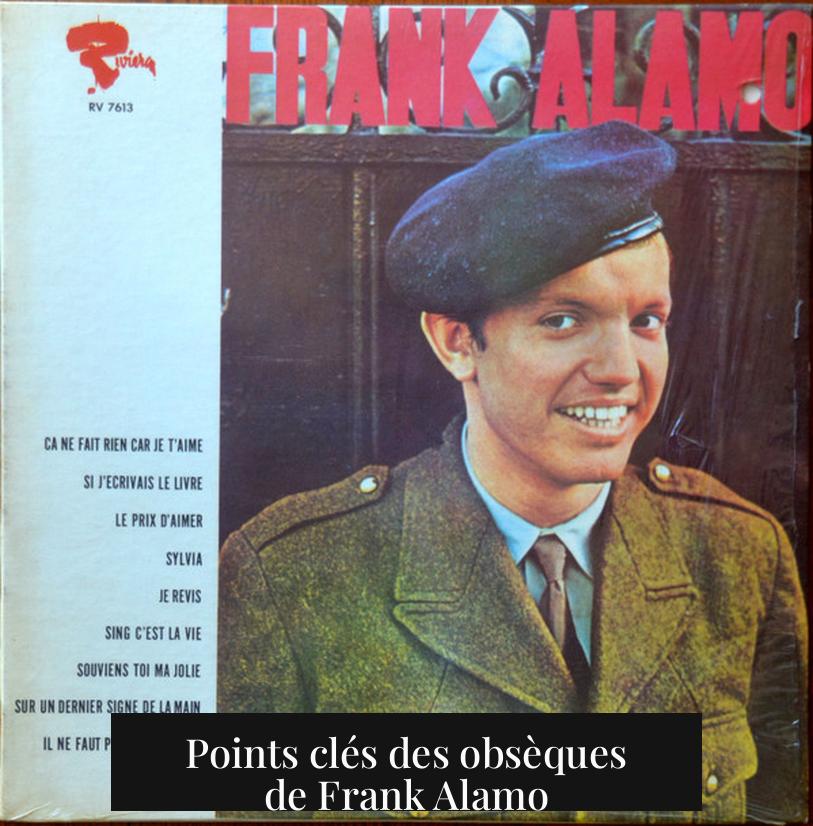 Points clés des obsèques de Frank Alamo