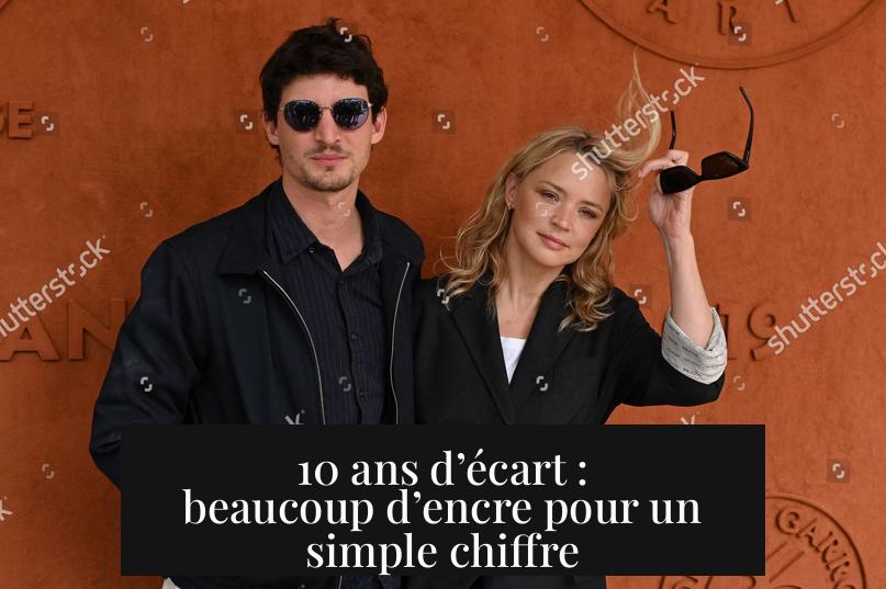 10 ans d’écart : beaucoup d’encre pour un simple chiffre