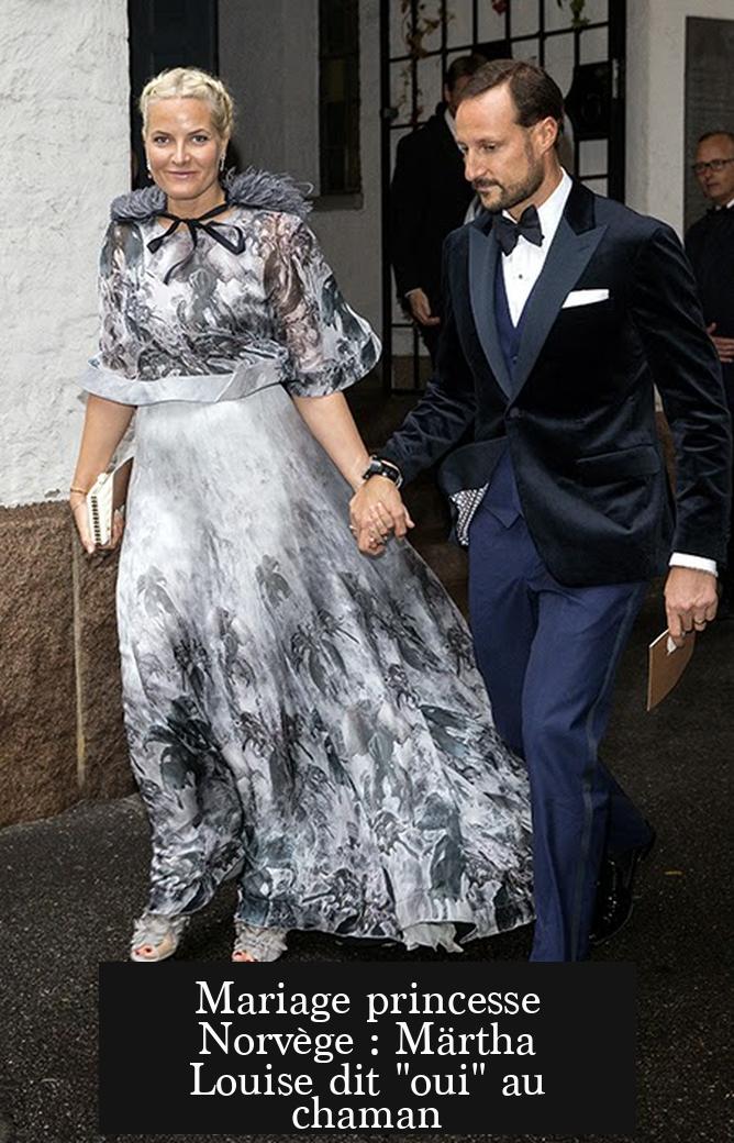 Mariage princesse Norvège : Märtha Louise dit "oui" au chaman
