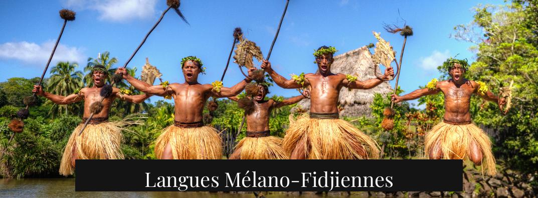 Langues Mélano-Fidjiennes