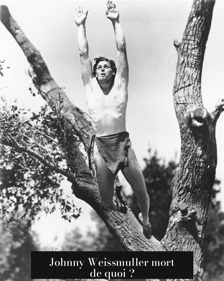 Johnny Weissmuller mort de quoi ?