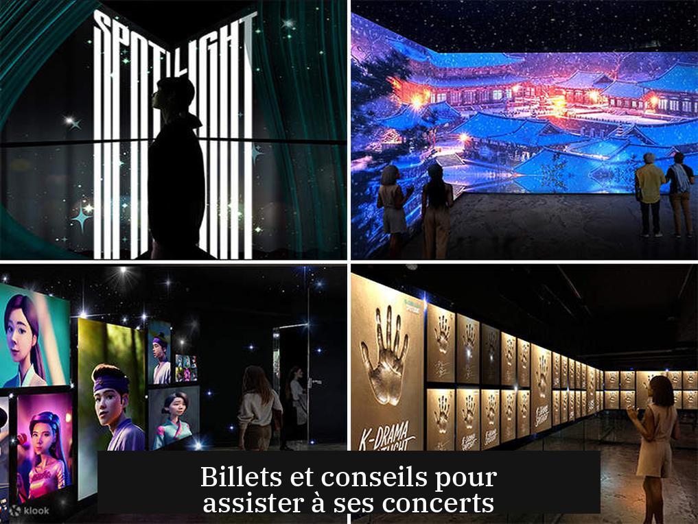 Billets et conseils pour assister à ses concerts