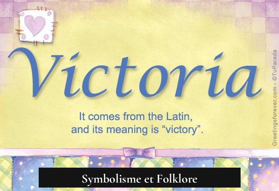 Symbolisme et Folklore