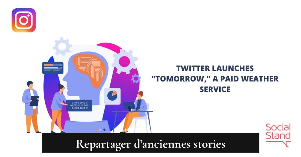 Repartager d’anciennes stories