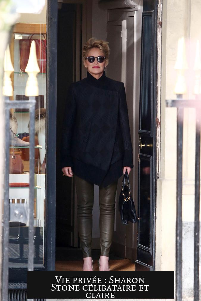 Vie privée : Sharon Stone célibataire et claire