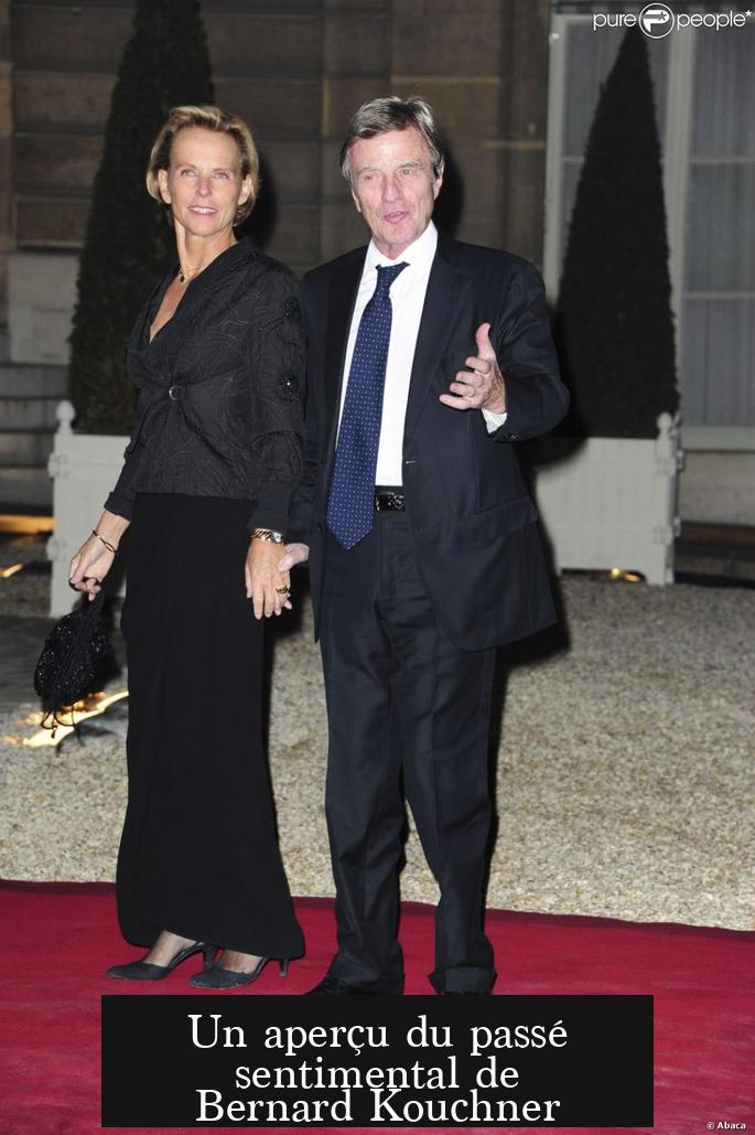 Un aperçu du passé sentimental de Bernard Kouchner