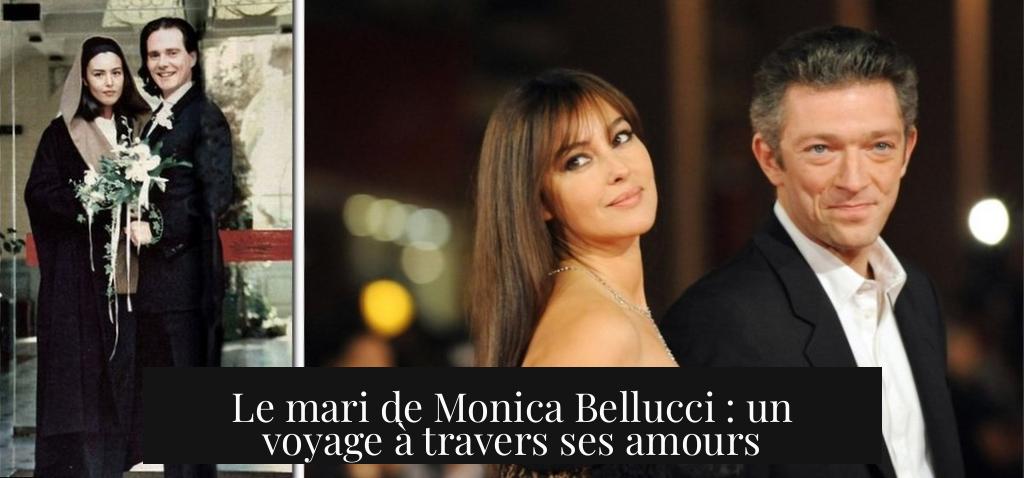 Le mari de Monica Bellucci : un voyage à travers ses amours