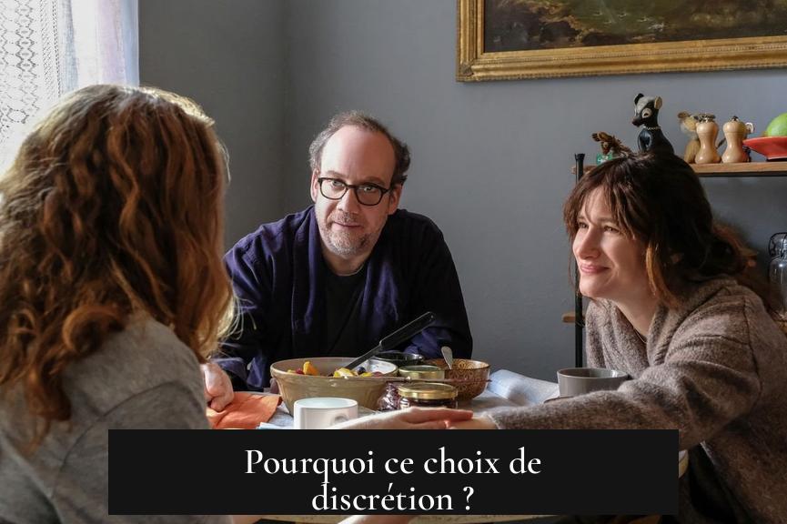 Pourquoi ce choix de discrétion ?
