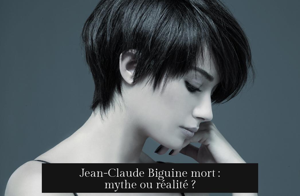 Jean-Claude Biguine mort : mythe ou réalité ?