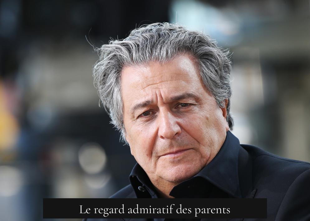 Le regard admiratif des parents
