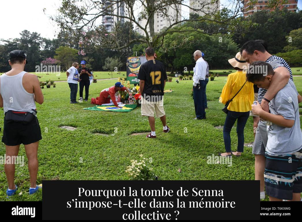 Pourquoi la tombe de Senna s’impose-t-elle dans la mémoire collective ?