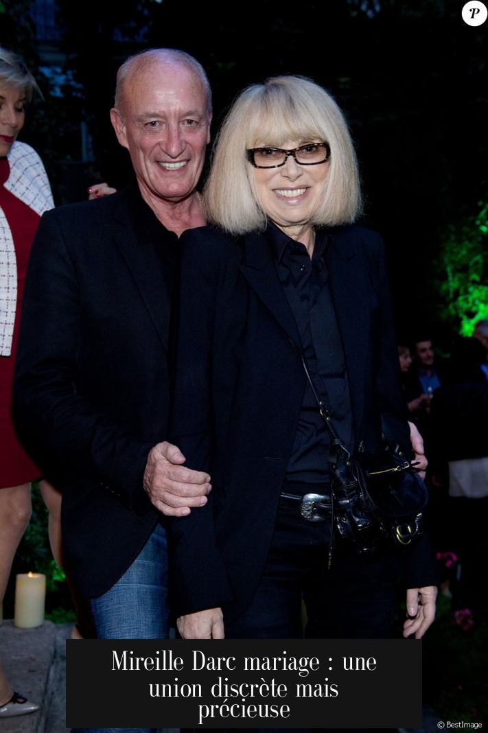 Mireille Darc mariage : une union discrète mais précieuse